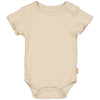 Jongens Bodysuit FEN van Levv Newborn in de kleur Vanilla in maat 68.