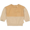 Jongens Sweater FERRE van Levv Newborn in de kleur Camel Light in maat 68.