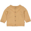 Jongens Cardigan FERRY van Levv Newborn in de kleur Camel Light in maat 68.