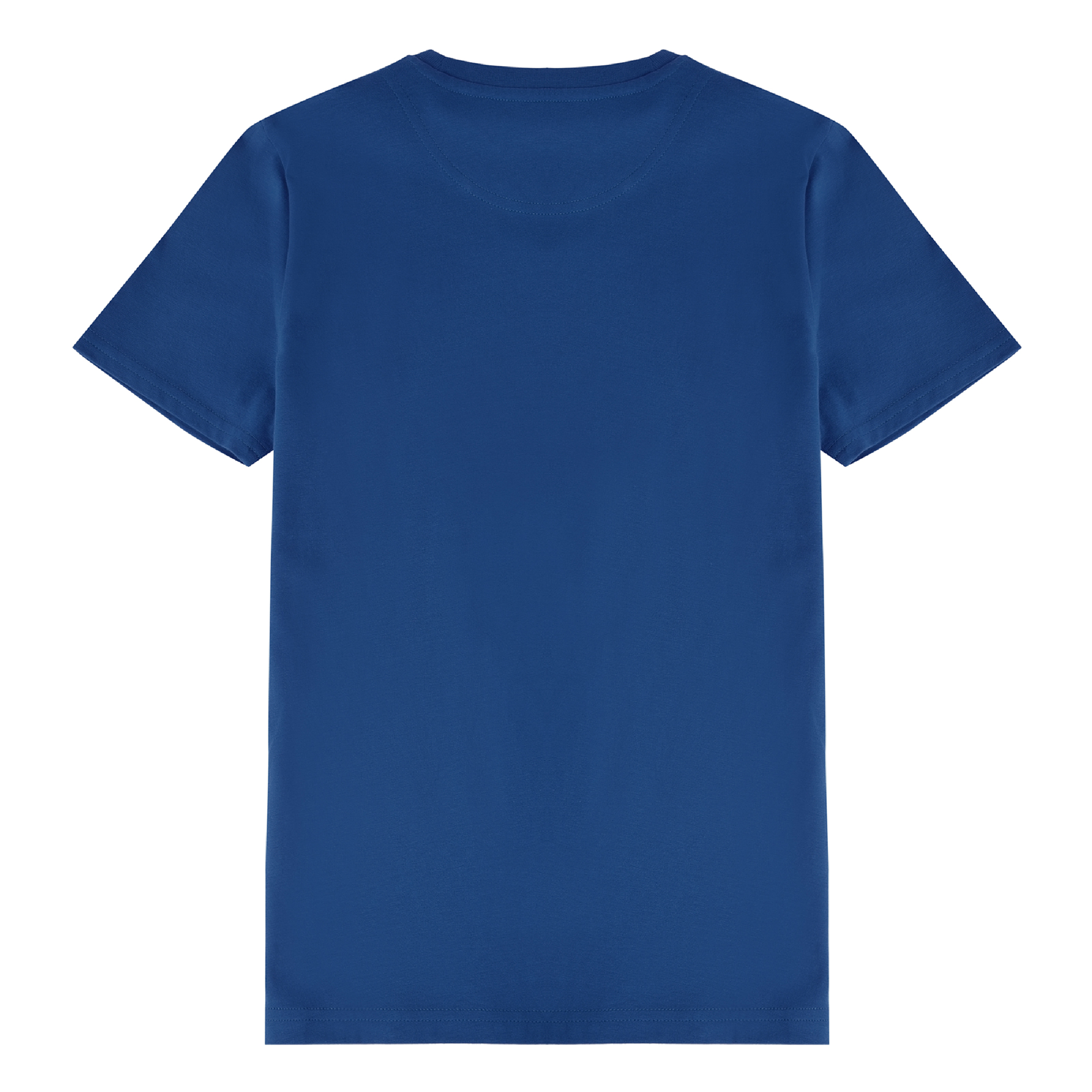 Jongens Classic T-Shirt Estate Blue van Lyle & Scott in de kleur Estate Blue in maat 170-176.