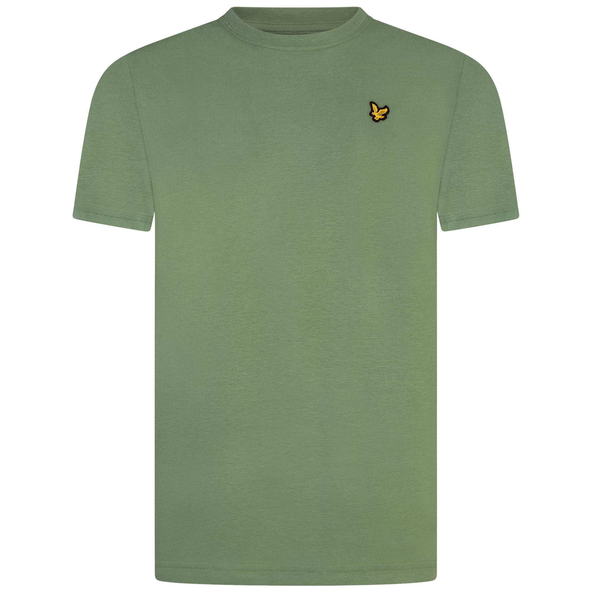 Jongens Classic T-Shirt Hedge Green van Lyle & Scott in de kleur Hedge Green in maat 170-176.
