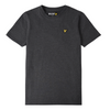 Jongens Classic T-Shirt Charcoal Grey Marl van Lyle & Scott in de kleur Charcoal Grey in maat 170-176.