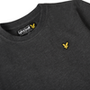 Jongens Classic T-Shirt Charcoal Grey Marl van Lyle & Scott in de kleur Charcoal Grey in maat 170-176.