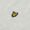 Jongens Classic T-Shirt van Lyle & Scott in de kleur Light Grey Marl in maat 170-176.