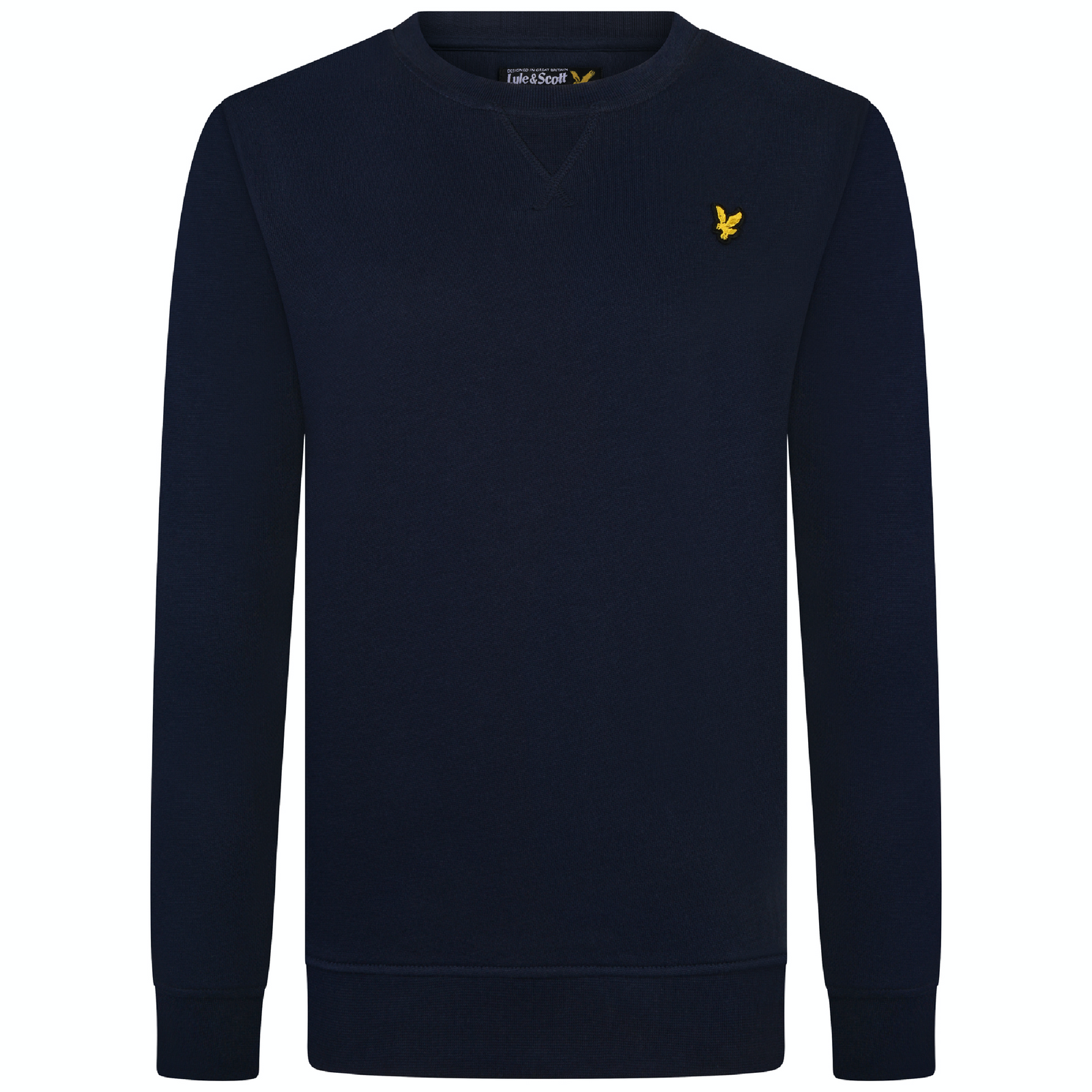 Lyle & Scott Classic Crew Neck Fleece Navy Blazer