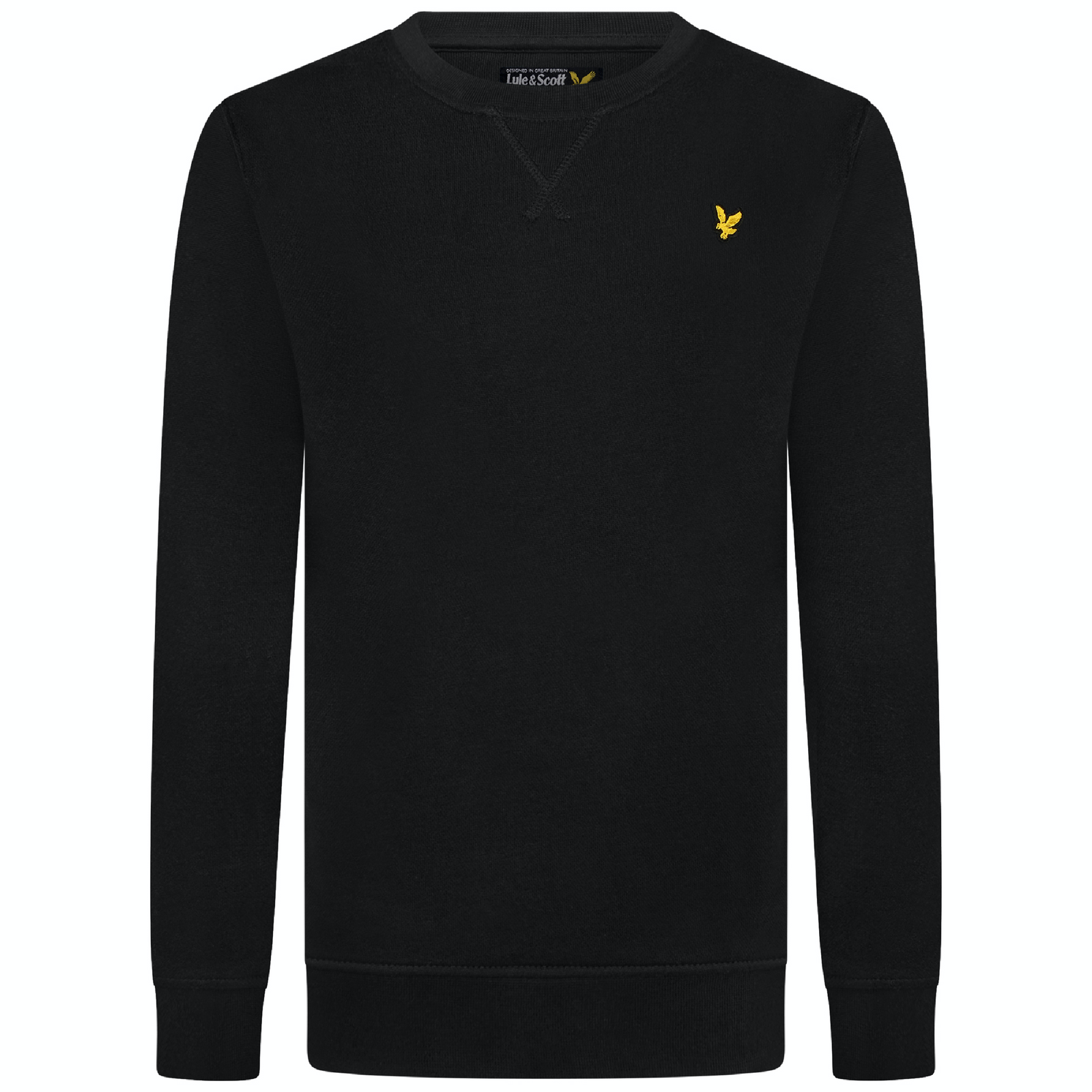 Lyle & Scott Classic Crew Neck Fleece True Black
