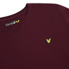 Jongens Classic Crew Neck Fleece Winetasting van Lyle & Scott in de kleur Winetasting in maat 170-176.