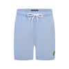 Jongens Classic Swim Shorts Chambray Blue van Lyle & Scott in de kleur Chambray Blue in maat 170-176.