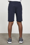 Jongens Classic Sweat Short van Lyle & Scott in de kleur Navy Blazer in maat 98-104.