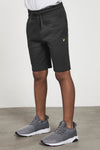 Jongens CLASSIC SWEAT SHORT van Lyle & Scott in de kleur True Black in maat 170-176.