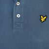 Jongens Classic Polo Shirt Orion Blue van Lyle & Scott in de kleur Orion Blue in maat 170-176.