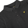 Jongens Classic Polo Shirt Charcoal Grey Marl van Lyle & Scott in de kleur Charcoal Grey in maat 170-176.