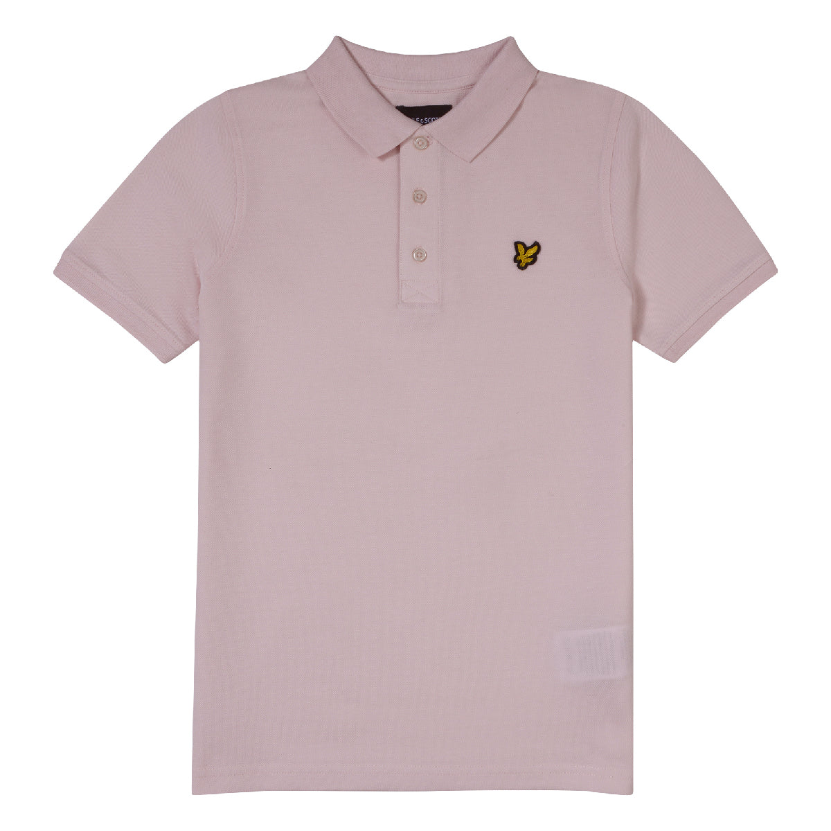 Jongens Classic Polo Shirt van Lyle & Scott in de kleur Primrose Pink in maat 170-176.
