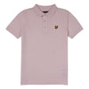 Jongens Classic Polo Shirt van Lyle & Scott in de kleur Primrose Pink in maat 170-176.
