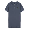 Jongens Classic Polo Shirt China Blue van Lyle & Scott in de kleur China Blue in maat 170-176.