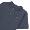 Jongens Classic Polo Shirt China Blue van Lyle & Scott in de kleur China Blue in maat 170-176.