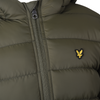 Jongens Puffa Jacket Grape Leaf van Lyle & Scott in de kleur Grape Leaf in maat 170-176.