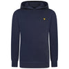 Jongens Classic OTH Hoody Fleece Navy Blazer van Lyle & Scott in de kleur Navy Blazer in maat 170-176.