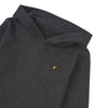 Jongens Classic OTH Hoody Fleece Charcoal Grey Marl van Lyle & Scott in de kleur Charcoal Grey Marl in maat 170-176.