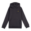 Jongens Classic OTH Hoody Fleece Phantom van Lyle & Scott in de kleur Phantom in maat 170-176.