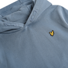 Jongens Classic OTH Hoody Fleece Bluestone van Lyle & Scott in de kleur Bluestone in maat 170-176.