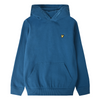 Jongens Classic OTH Hoody Fleece Ink Blue van Lyle & Scott in de kleur Ink Blue in maat 170-176.