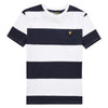 Lyle & Scott Wide Stripe T-Shirt Bright White