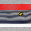 Jongens Centre Stripe T-Shirt Vintage Grey Heather van Lyle & Scott in de kleur Vintage Grey Heather in maat 170-176.