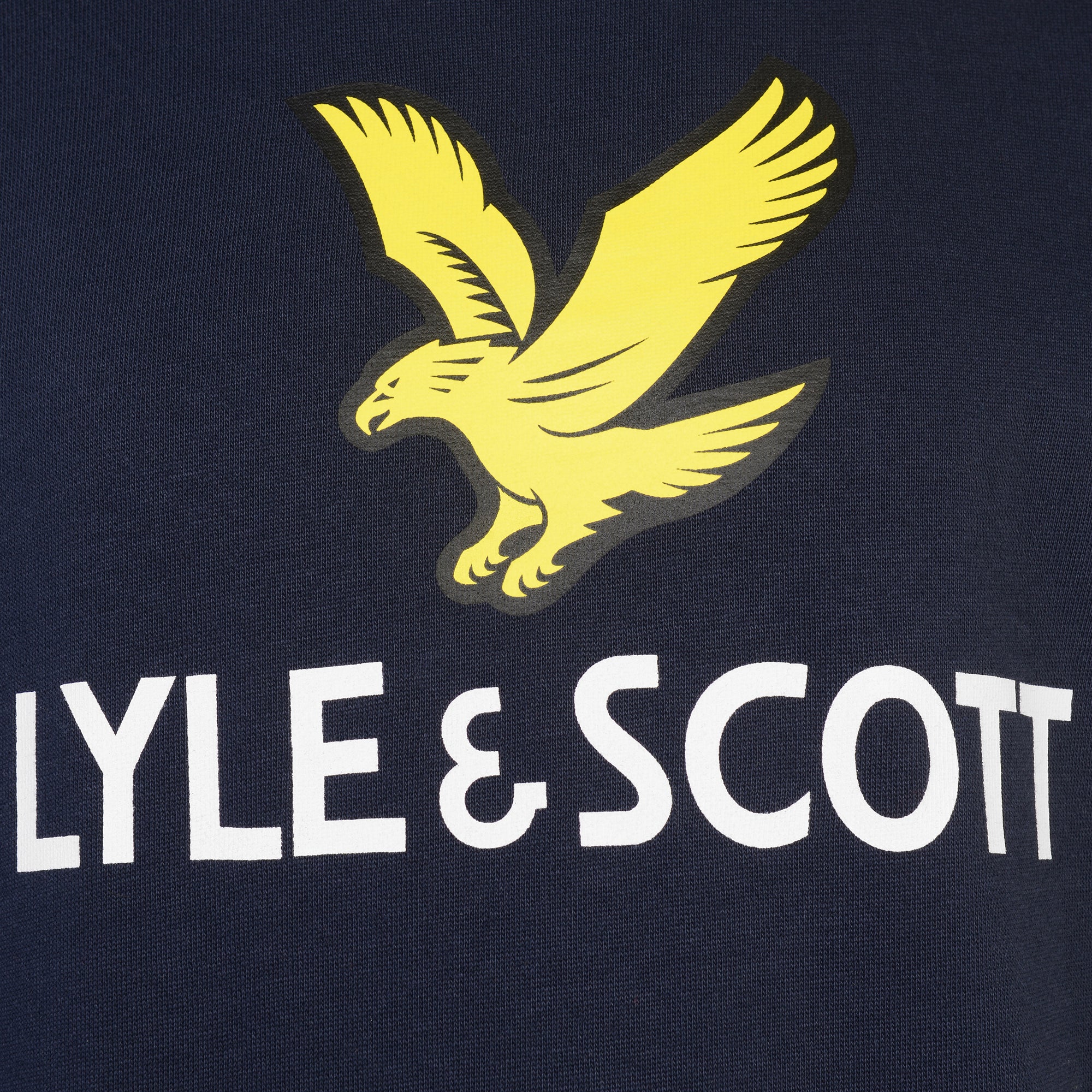 Lyle & Scott Lyle Eagle Logo LB Crew sweat Navy Blazer