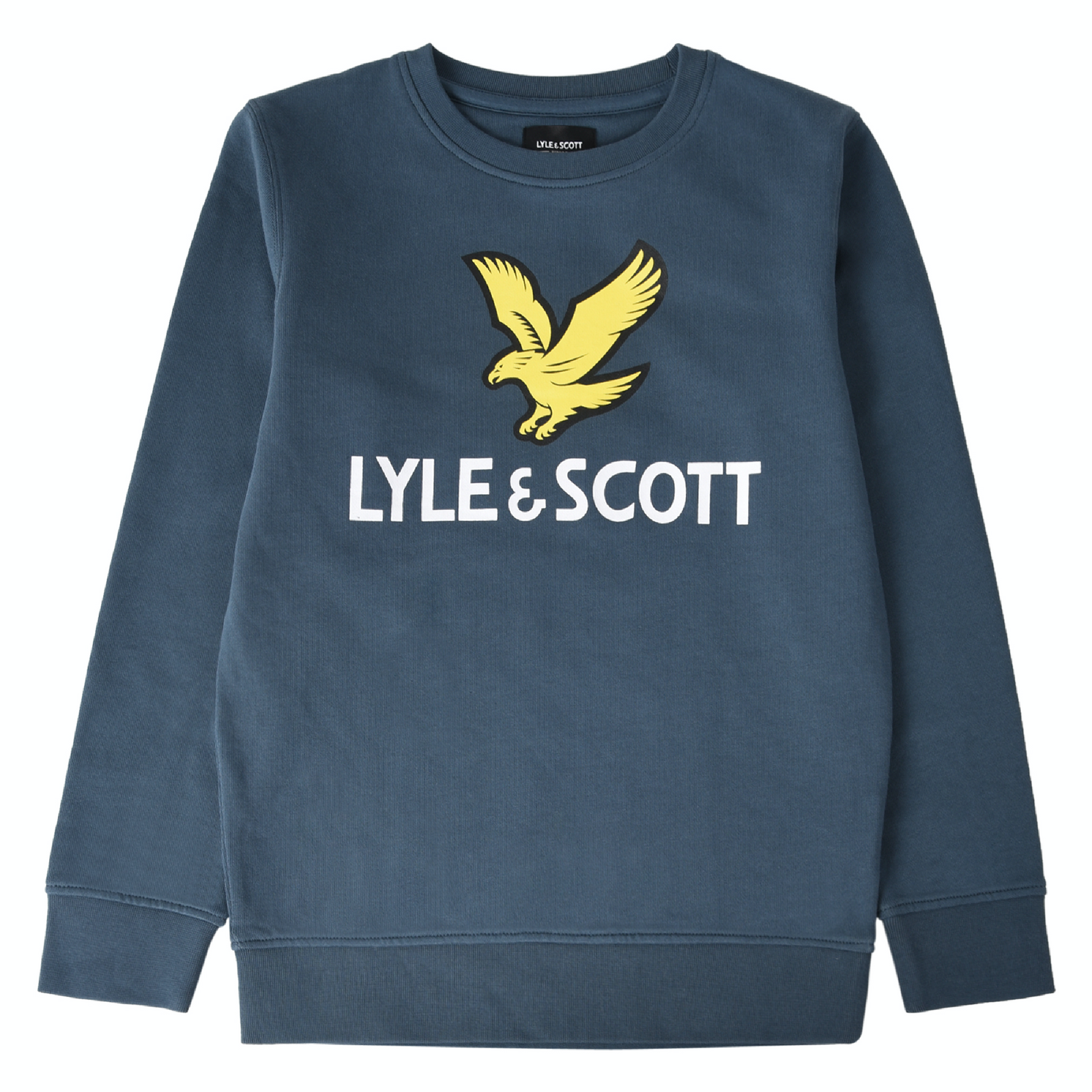 Lyle & Scott Lyle Eagle Logo LB Crew Sweat Orion Blue