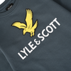 Jongens Lyle Eagle Logo LB Crew Sweat Orion Blue van Lyle & Scott in de kleur Orion Blue in maat 170-176.