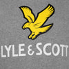 Jongens Lyle Eagle Logo LB OTH Hoodie Vintage Grey Heather van Lyle & Scott in de kleur Vintage Grey Heather in maat 170-176.
