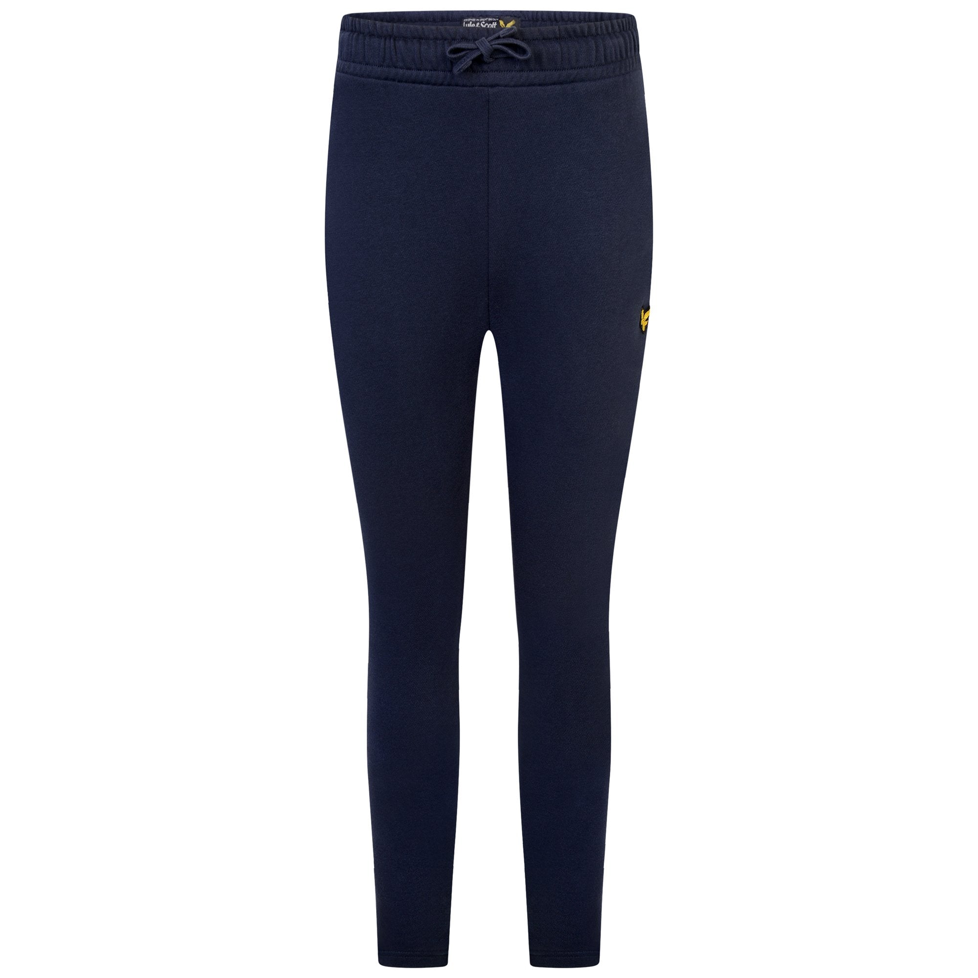 Jongens Zip Skinny BB Jogger Navy Blazer van Lyle & Scott in de kleur Navy Blazer in maat 170-176.