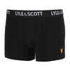 Lyle & Scott Boxed Solid 3 Pair Boxers Ratio Pack Teen Black
