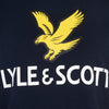 Jongens SS Lyle Eagle Logo T-Shirt Navy Blazer van Lyle & Scott in de kleur Navy Blazer in maat 170-176.