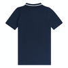 Jongens Branded Collar Polo Navy Blazer van Lyle & Scott in de kleur Navy Blazer in maat 170-176.