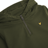Jongens 1/4 Zip Sport Hoodie Grape Leaf van Lyle & Scott in de kleur Grape Leaf in maat 170-176.