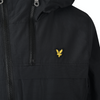 Jongens Double Zip Padded Windcheater Black van Lyle & Scott in de kleur Black in maat 170-176.