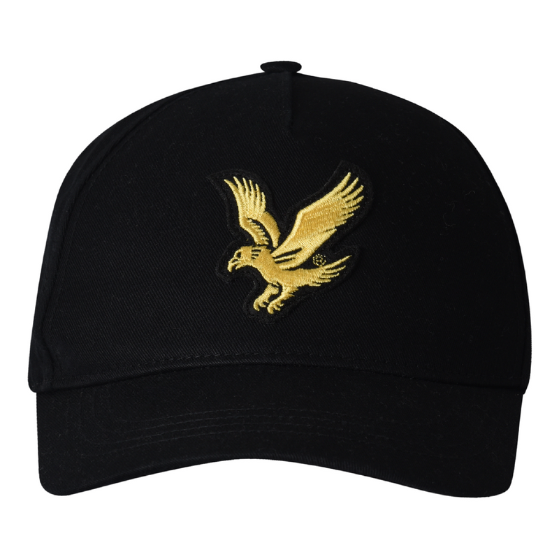 Jongens Eagle Cap Black van Lyle & Scott in de kleur Black in maat One size.