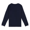 Jongens Lyle & Scott Text BB Crew Sweat Navy Blazer van Lyle & Scott in de kleur Navy Blazer in maat 170-176.