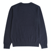 Jongens Crew Neck Cotton Merino Mix Jumper Navy Blazer van Lyle & Scott in de kleur Navy Blazer in maat 170-176.