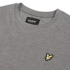 Jongens Marl SS Tee Smoked Pearl van Lyle & Scott in de kleur Smoked Pearl in maat 170-176.