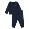Jongens BB Crew and Jog Set Navy Blazer van Lyle & Scott in de kleur Navy Blazer in maat 86.