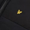 Jongens Heavy Puffer Gilet Black van Lyle & Scott in de kleur Black in maat 170-176.