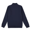 Jongens Contrast Ottoman Zip Thru Funnel Navy Blazer van Lyle & Scott in de kleur Navy Blazer in maat 170-176.