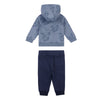 Lyle & Scott AOP Zip Thru & BB Jog Set Navy Blazer