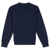 Jongens Cotton Crew Neck Jumper Navy Blazer van  in de kleur Navy Blazer in maat 170-176.