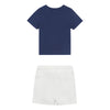 Lyle & Scott Eagle Badge Tee & LB Short Set