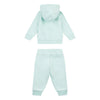 Jongens BB OTH Hoodie & Jog Set van Lyle & Scott in de kleur Icy Morn in maat 110-116.