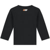 Jongens Longsleeve Lars Black van Skurk in de kleur Black in maat 158-164.
